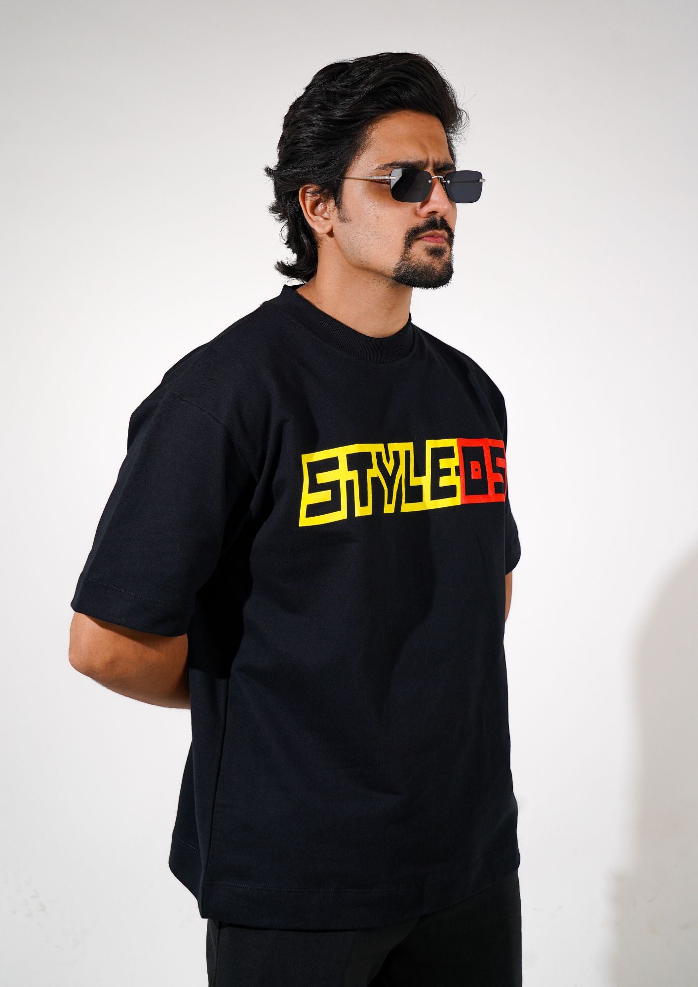 Onyx Black BLESSED T-shirt - 260 GSM